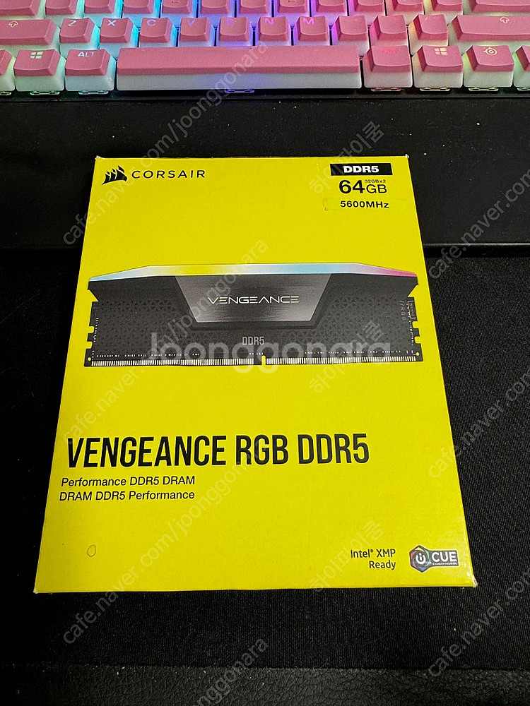 커세어 벤젠스 64gb(32gb x 2개) RGB DD...--0