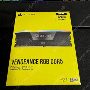 커세어 벤젠스 64gb(32gb x 2개) RGB DDR5 판매합니다.