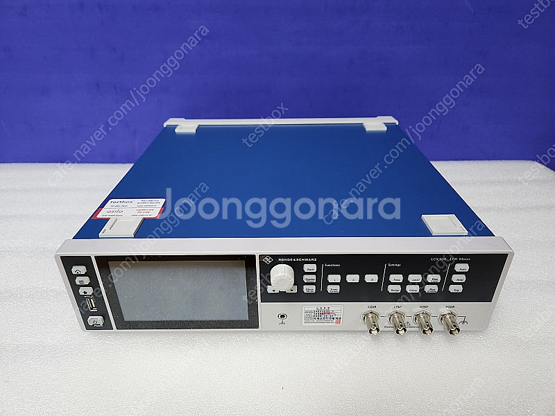로데슈바르즈 LCX100 300KHz LCR미터 - 테스트박스--1