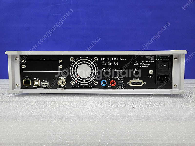 로데슈바르즈 LCX100 300KHz LCR미터 - 테스트박스--3