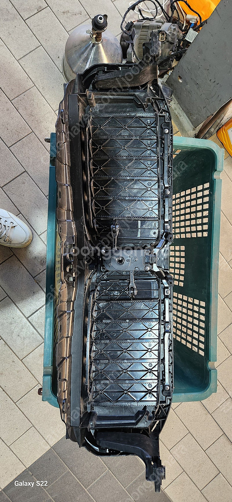 530 범퍼그릴.라디에이터 그릴--1