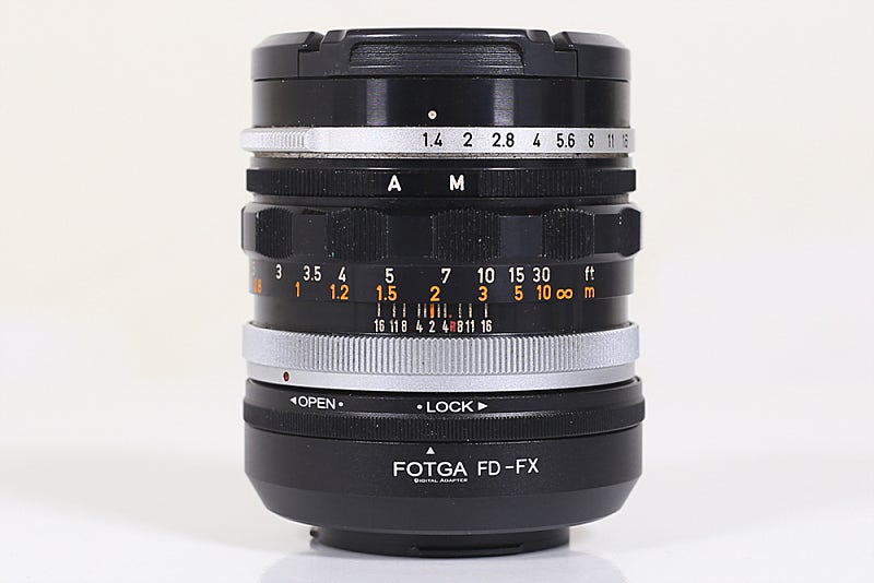 캐논 올드렌즈 FL 50MM 1.4 + 후지변환 fx어...--0