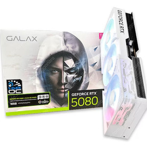 갤럭시 GALAX 지포스 RTX 5080 WHITE OC D7 16GB 판매