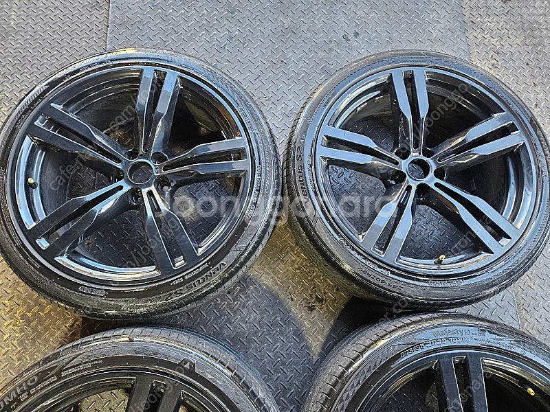 20인치 BMW 7시리즈 648M 유광블랙 중고휠타이어...--6