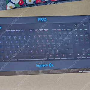 미개봉 로지텍 PRO TKL GX BLUE 기계식 게이밍 유선 텐키리스 키보드