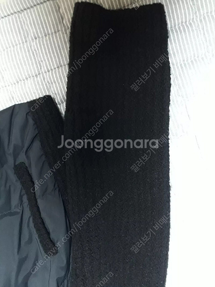 더캐시미어 니트 구스 점퍼 블랙85--8