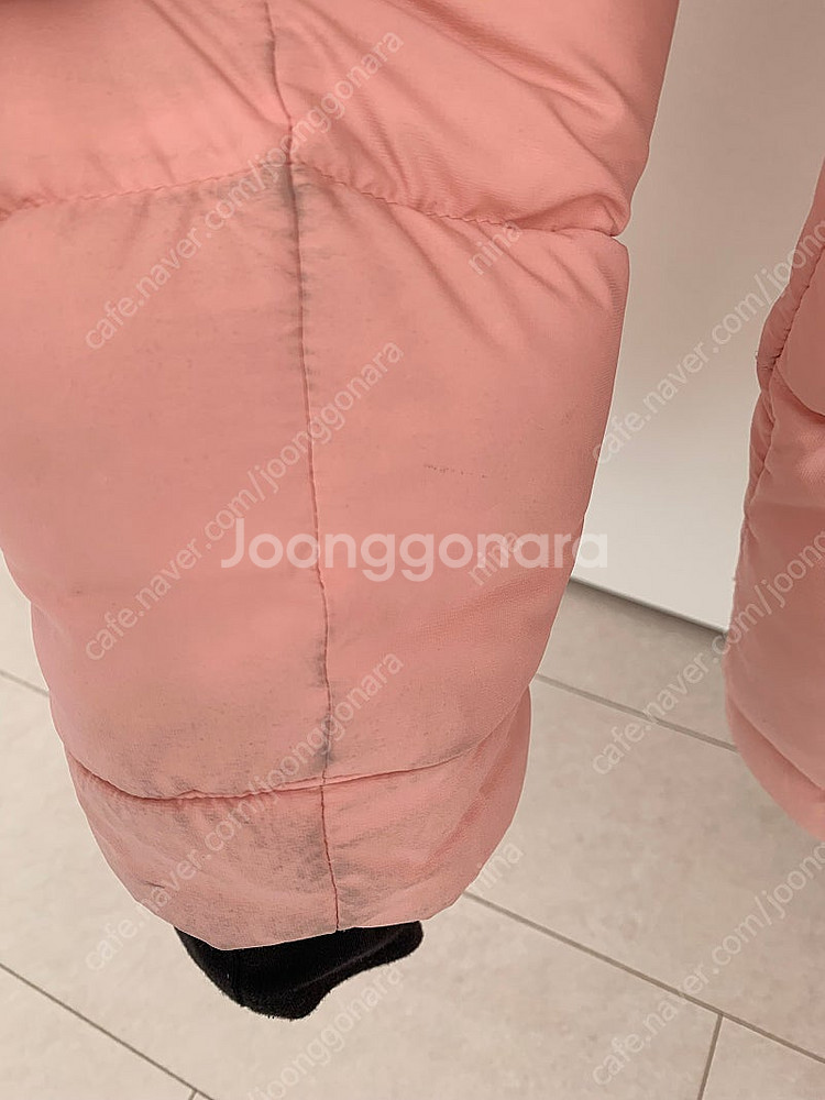 아리찌아 tna 구스 패딩 로즈핑크(s사이즈)--3