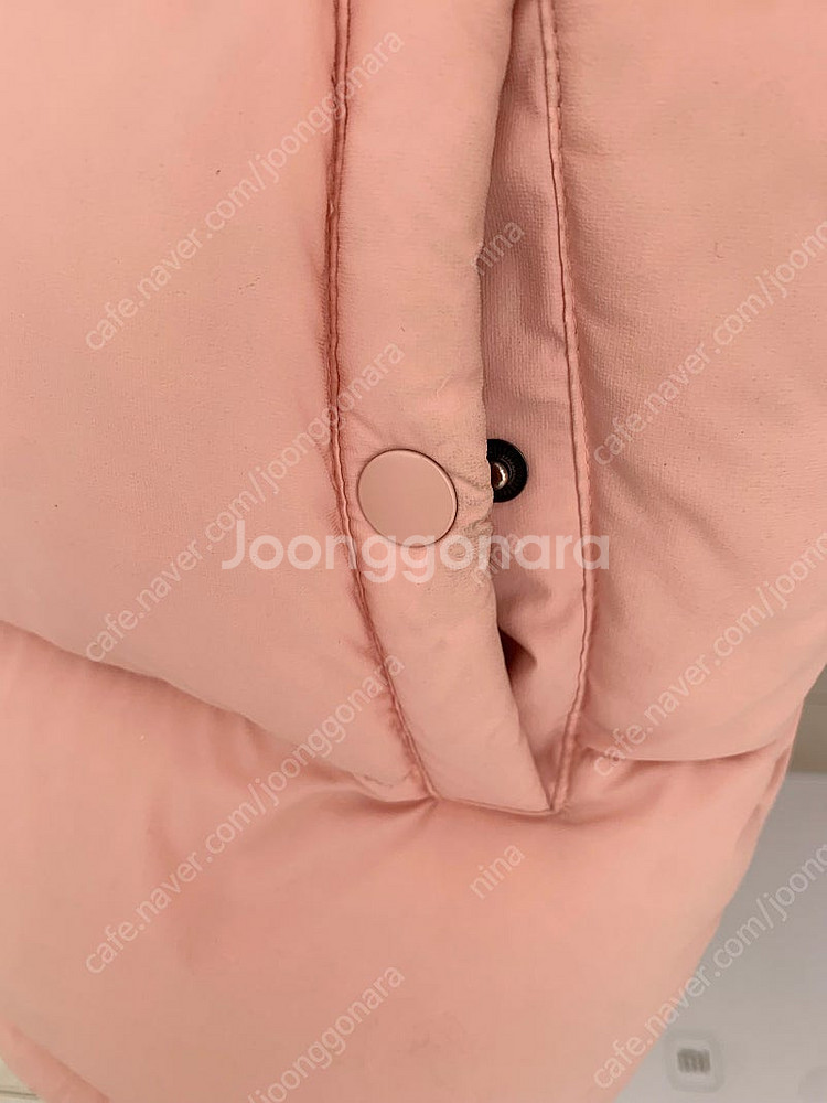 아리찌아 tna 구스 패딩 로즈핑크(s사이즈)--4