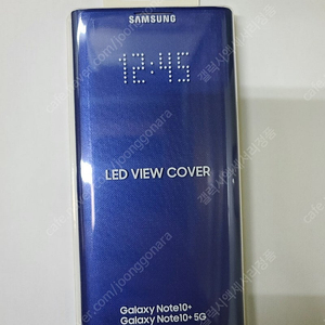 [삼성정품] 갤럭시 노트10+ LED VIEW 커버 EF-NN975 블루색상 미개봉 새제품