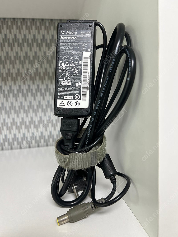 레노버 Thinkpad 충전기 원형 65W 20V 어댑터--1