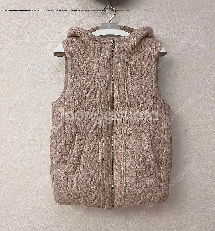 바네사 브루노 아떼 오리솜털 울 베스트 아우터--0