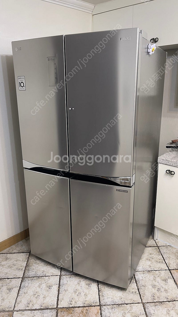 LG디오스 양문형 냉장고 R-F915HBSS 910L ...--1