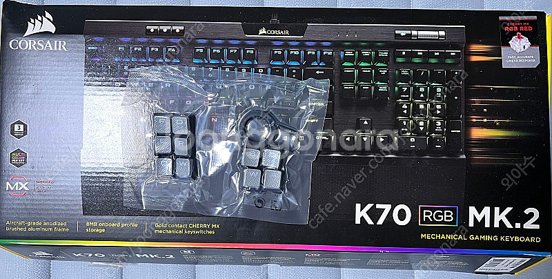 커세어 K70 RGB MK.2 적축 팝니다--1