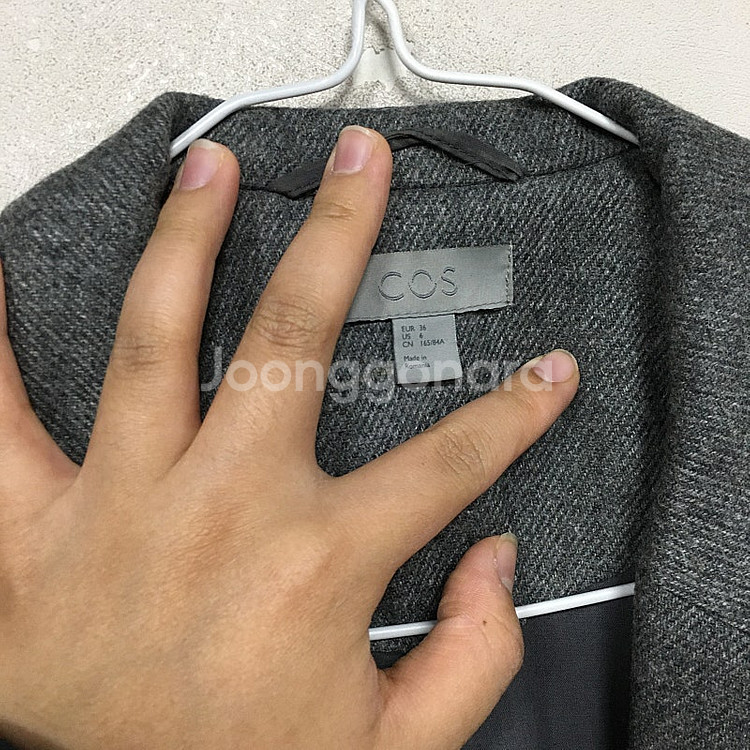 COS 코스 여성 캐시미어 울 자켓 36--1