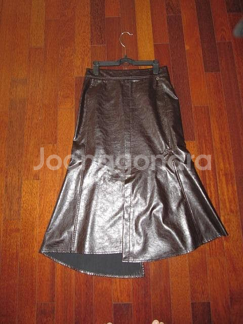 한섬 마인 타임 오브제 모조에스핀 레니본 코트 패딩 자켓 데님 스컷--4