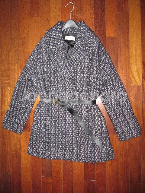 한섬 마인 타임 오브제 모조에스핀 레니본 코트 패딩 자켓 데님 스컷--6