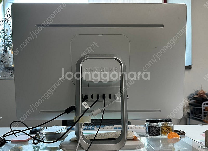 예쁜 화이트 삼성 올인원 일체형pc (DM530ADA-...--0