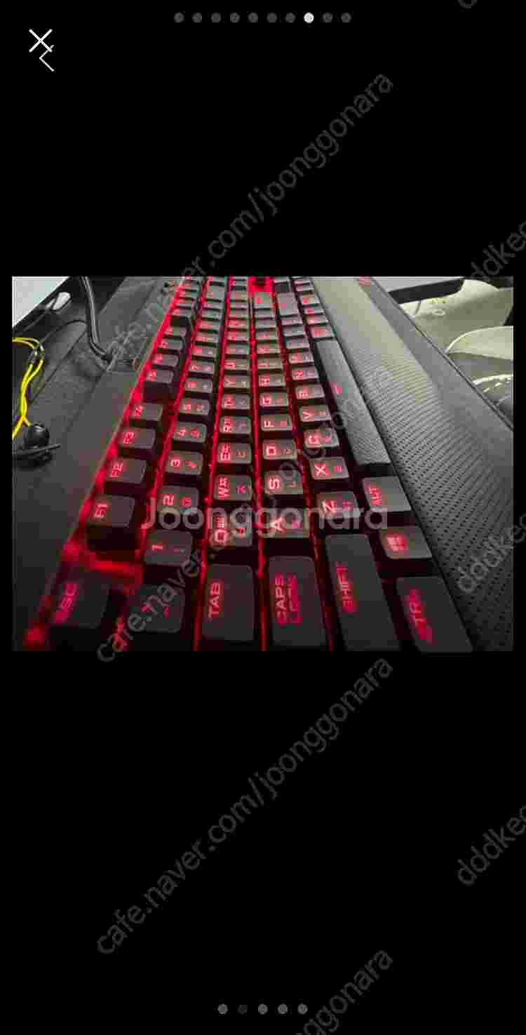 새상품 미개봉 커세어 K70 RGB PRO 게이밍 키보...--0