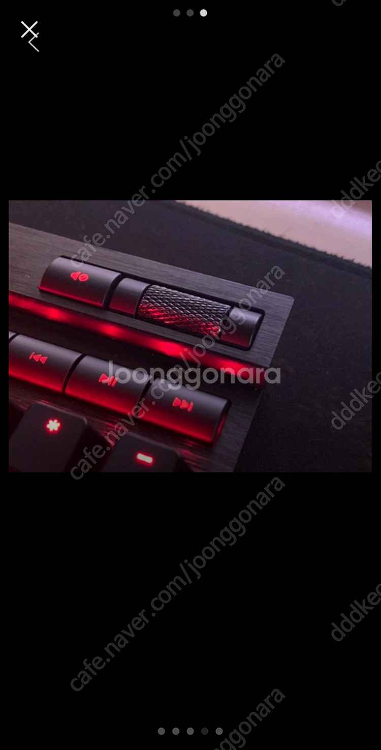 새상품 미개봉 커세어 K70 RGB PRO 게이밍 키보...--4