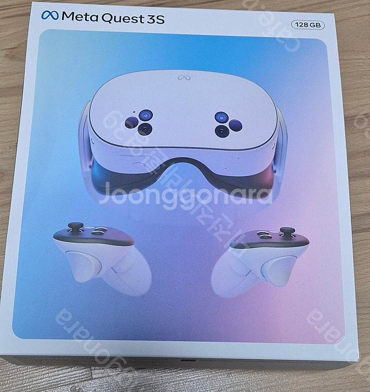 메타 퀘스트 3S 128GB VR 기기 팝니다.--5