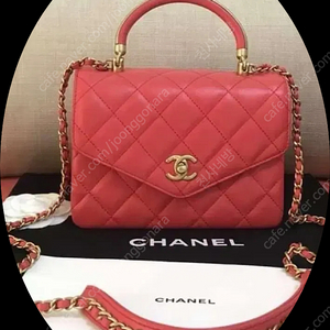 샤넬백 Chanel Red Chain Bag 카프스킨 정품샤넬가방