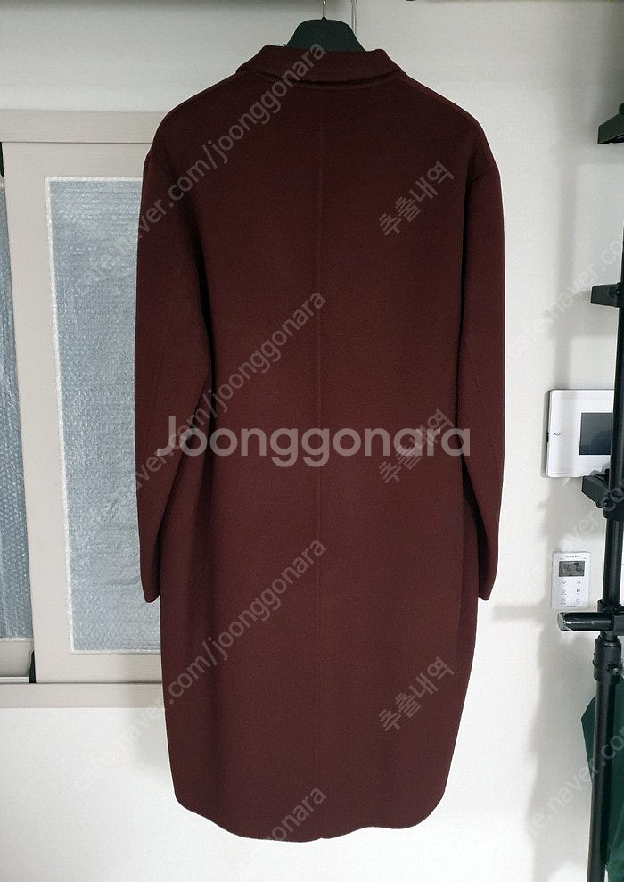 남자코트 마마가리 싱글 핸드메이드 코트 50사이즈 판매...--2