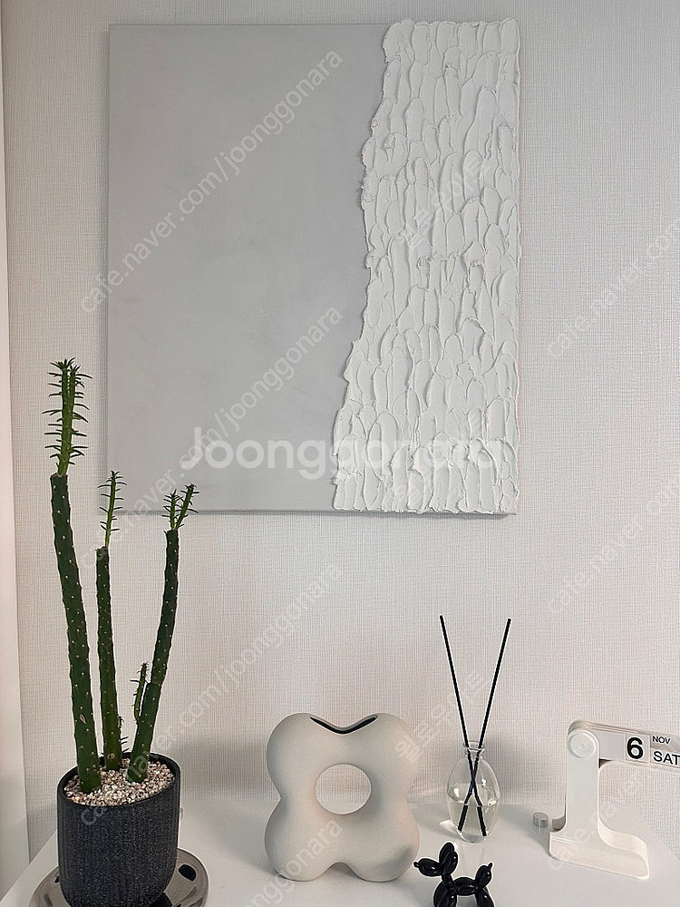 인테리어소품 직접그린 차별화된 그림액자 73x61cm--0
