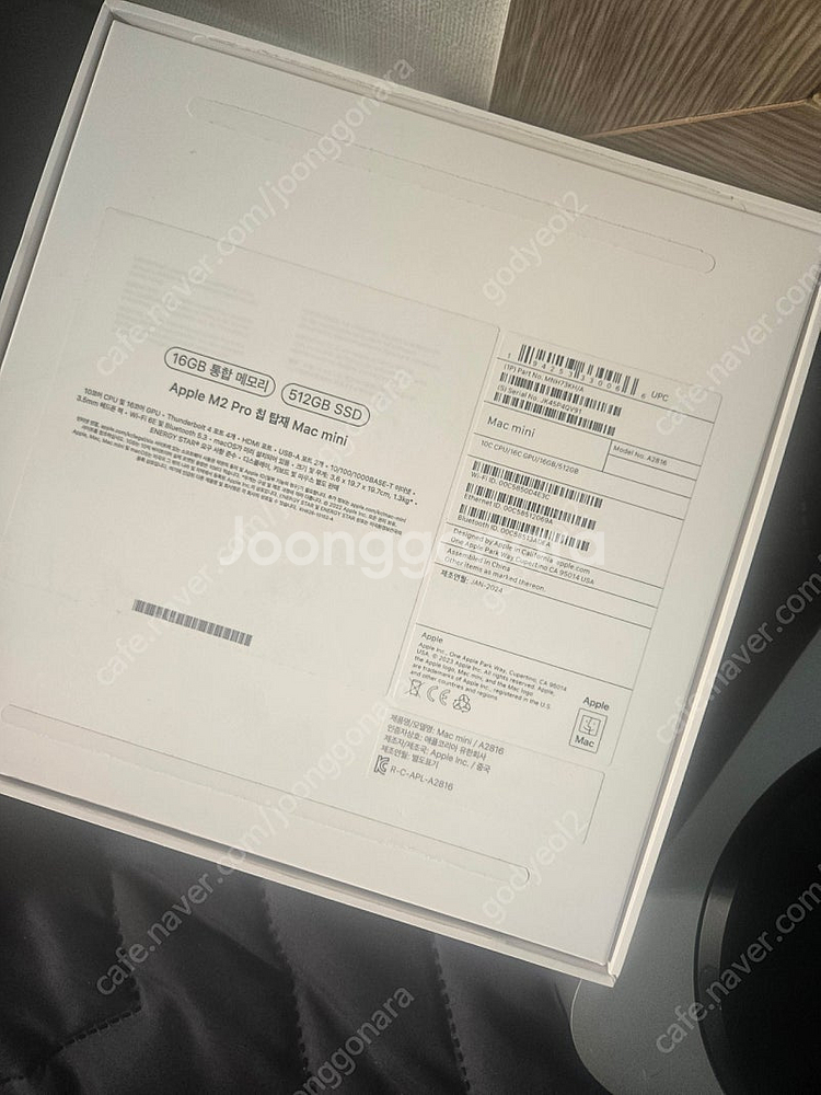 맥미니 m2 pro 512g 램 16g팝니다--0