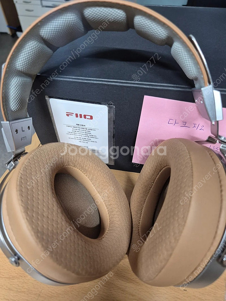 Fiio ft1 헤드폰 판매합니다(브라운 .정품)--1