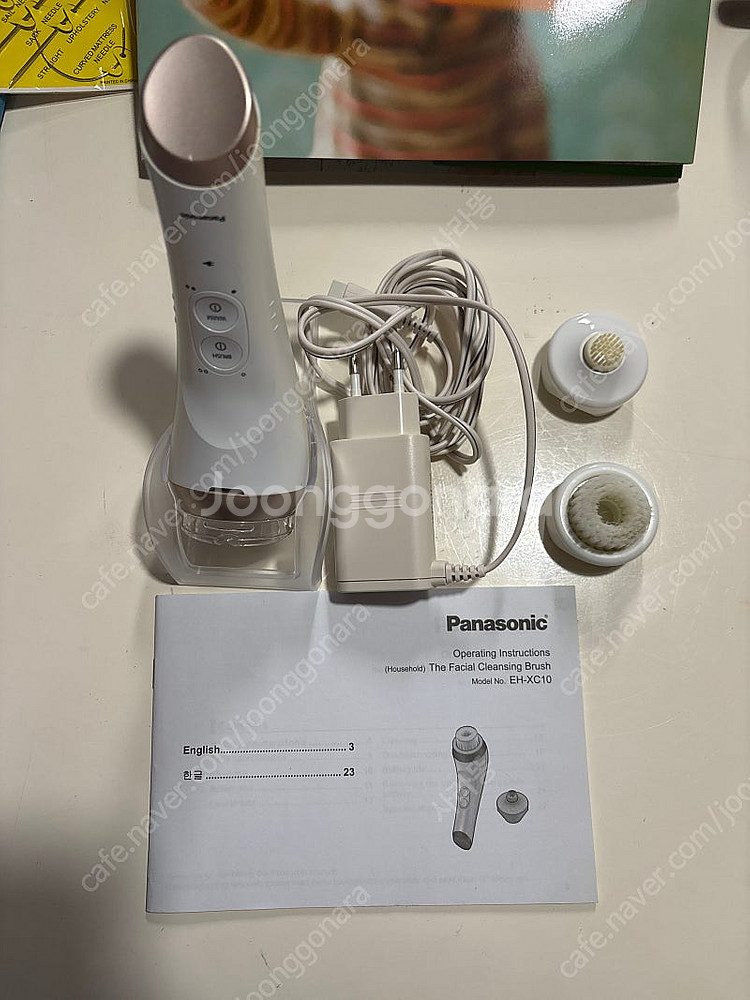 파나소닉 페이셜 사우나+ 클렌징브러쉬--2