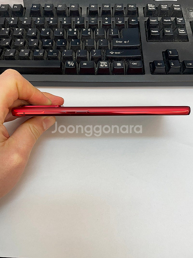 갤럭시노트20 레드 256GB 무잔상 상태좋은 중고25...--4