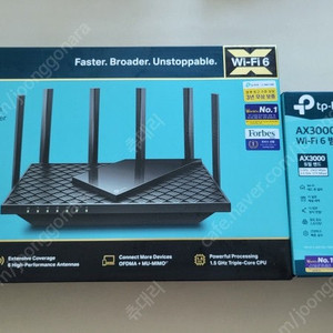 티피링크 TP-LINK 아처 Archer AX73(AX5400) 유무선공유기, RE705X(AX3000) 무선증폭기 Mesh Wi-Fi6 (택배비포함 110,000)