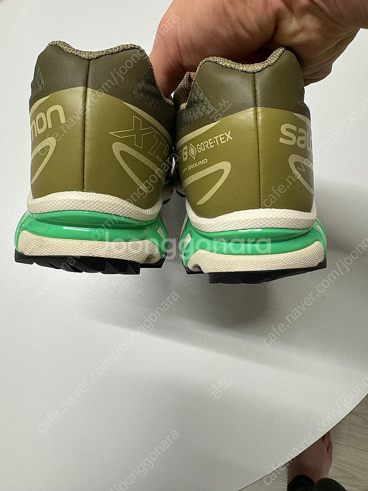 살로몬 XT-6 GTX 올리브 290--4