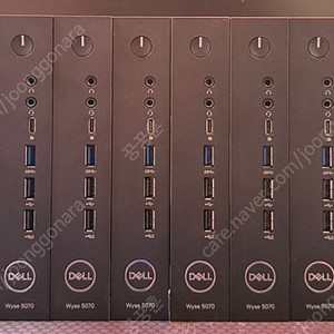 Dell Wyse 5070 씬 클라이언트 9대 일괄