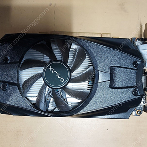 갤럭시 GTX 950 2G 무전원 그래픽카드 팝니다.