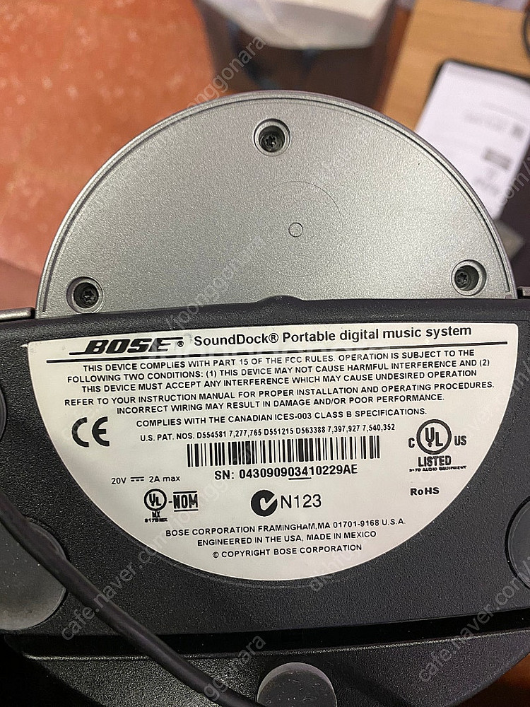 BOSE SoundDock 아이폰 30핀 독--4