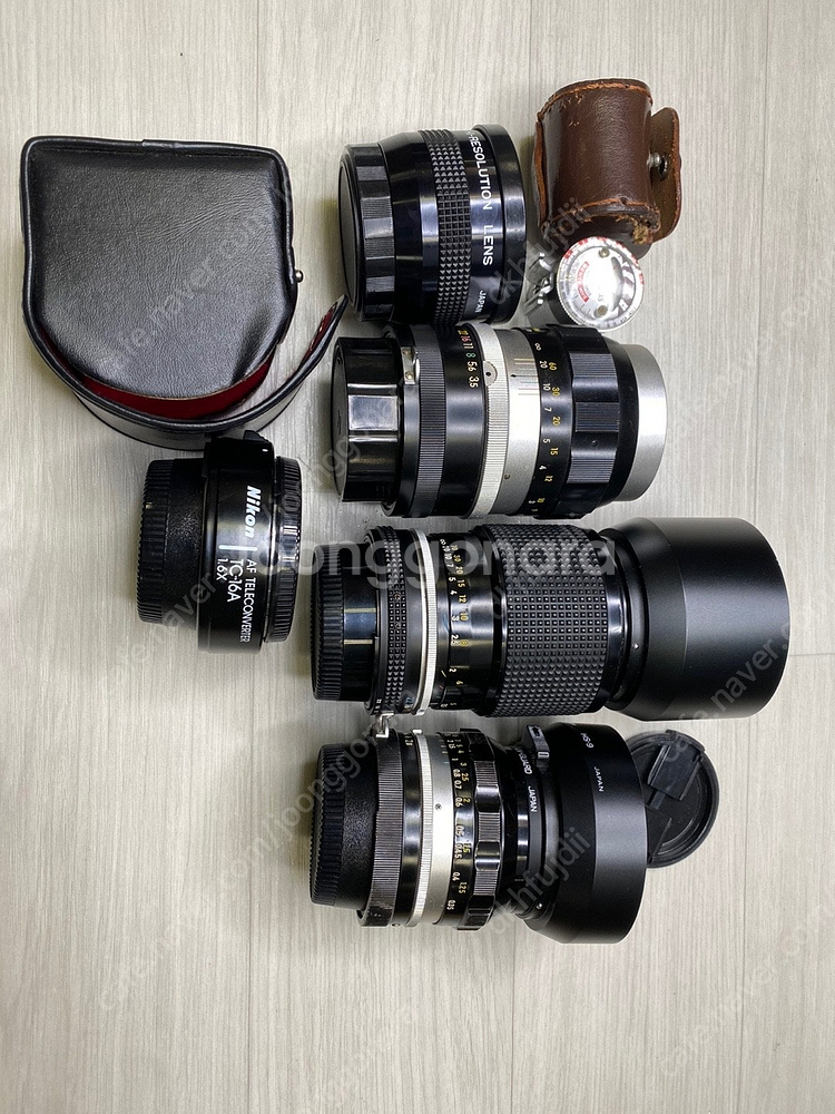 필카렌즈 nikkor 43-86mm,135mm,24mm...--8