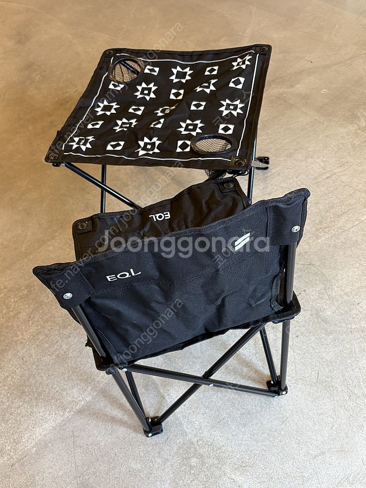 EQL 캠핑 체어 테이블--3