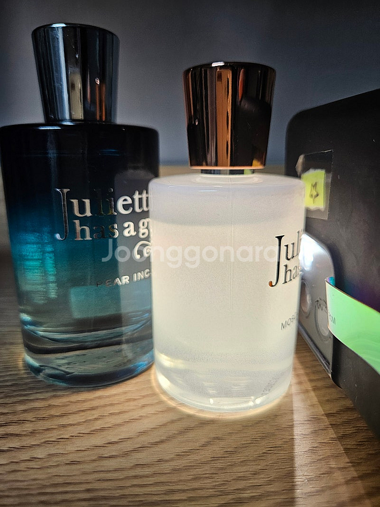 줄리엣헤즈어건(줄헤건) 페어잉크 90ml/모스크뮬35ml 일괄--0