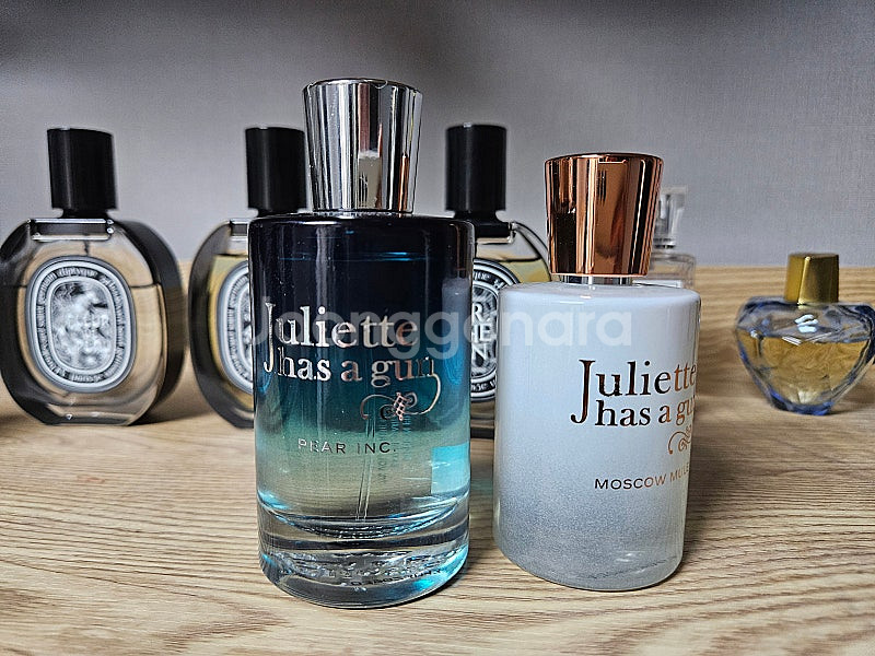 줄리엣헤즈어건(줄헤건) 페어잉크 90ml/모스크뮬35ml 일괄--2