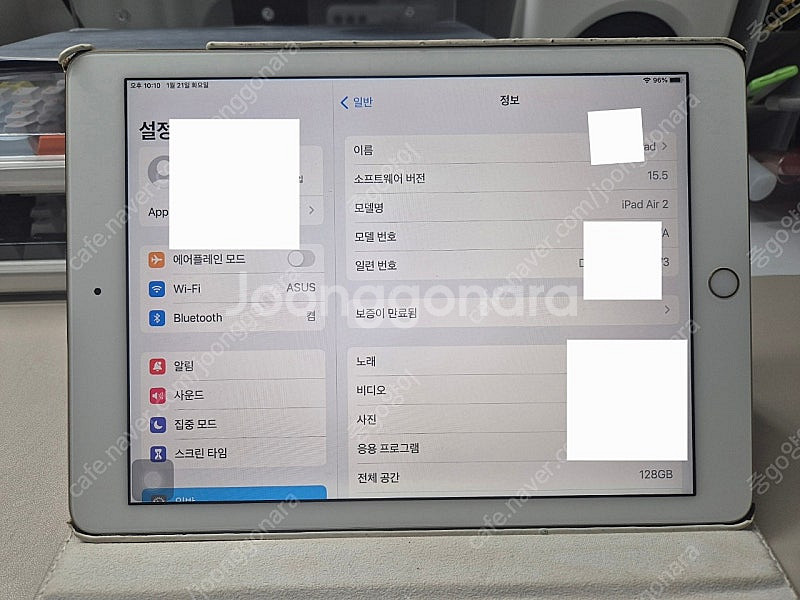 아이패드 에어2 128GB 골드 wifi--2