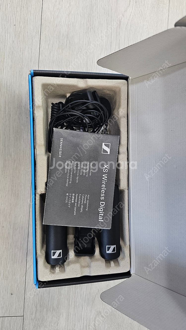 XSW-D 포터블 무선마이크 젠하이저 인터뷰 1인 녹음...--1