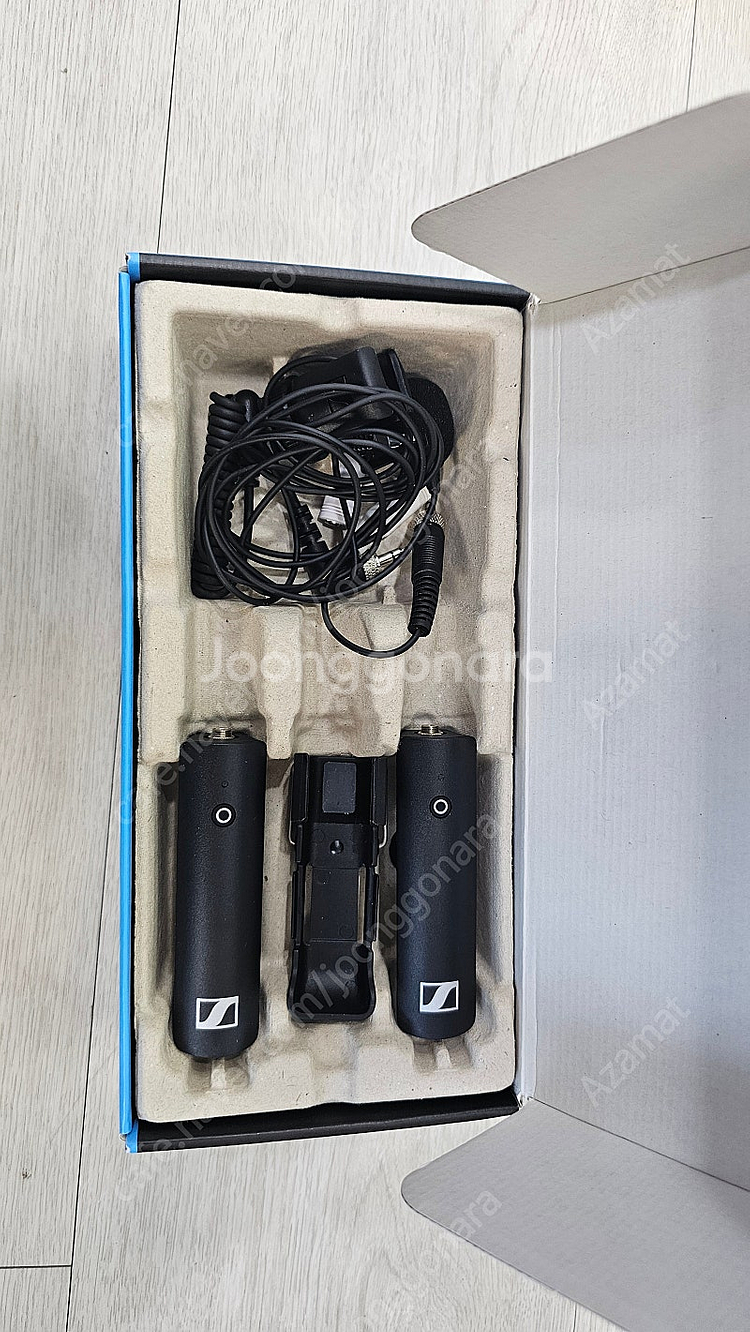XSW-D 포터블 무선마이크 젠하이저 인터뷰 1인 녹음...--2