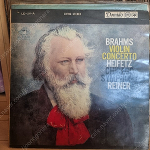 [lp] Brahms*, Heifetz*, Chicago Symphony*, Reiner* – Violin Concerto