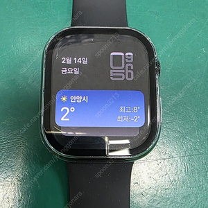 애플워치 시리즈10 GPS 46mm 제트블랙 판매합니다