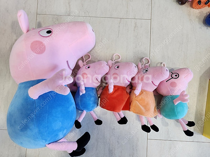 페파피그 대본집 시즌 1,2,3 하오펜+인형, 피규어 등 일괄판매--4