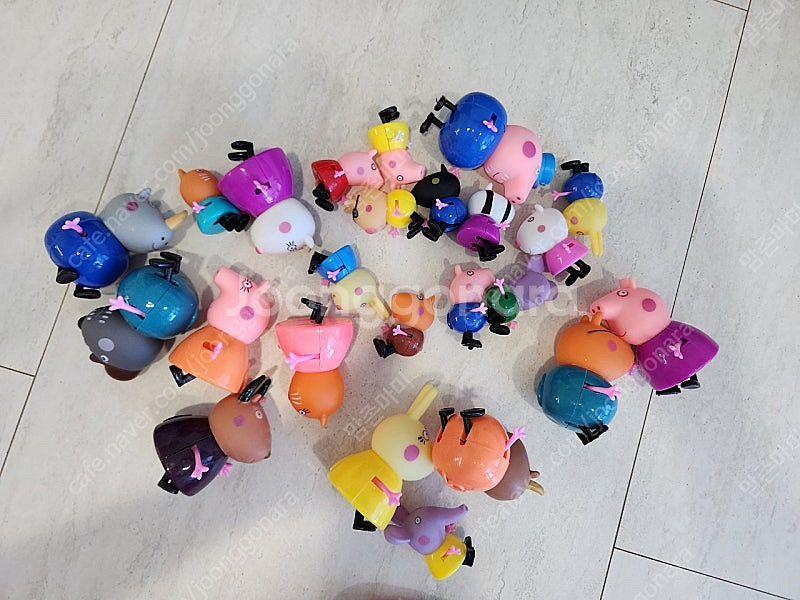 페파피그 대본집 시즌 1,2,3 하오펜+인형, 피규어 등 일괄판매--5