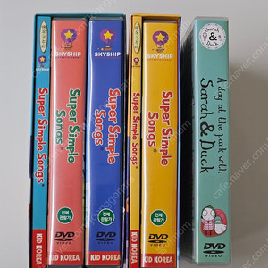 슈퍼심플송 베스트컬렉션&스페셜컬렉션/사라앤덕 DVD 새컨디션/상태최상