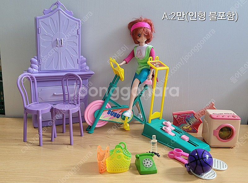 인형용 가구소품(리카 등 육일 사이즈)--4
