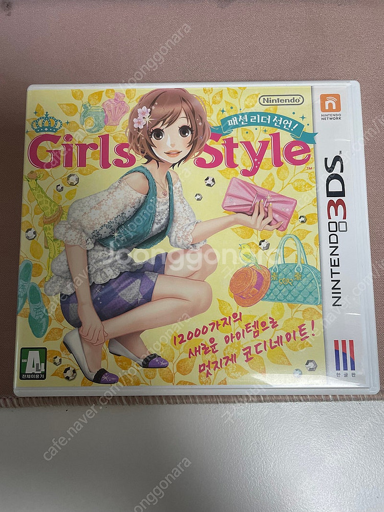 닌텐도 3DS/NDS 걸스스타일 곽팩--0